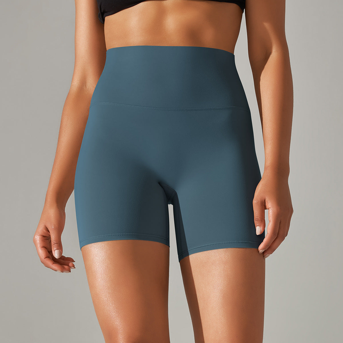 Deep Ocean Yoga Shorts